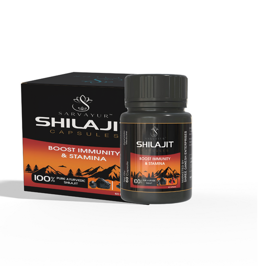 100% Pure Sarvayur Himalayan Shilajit