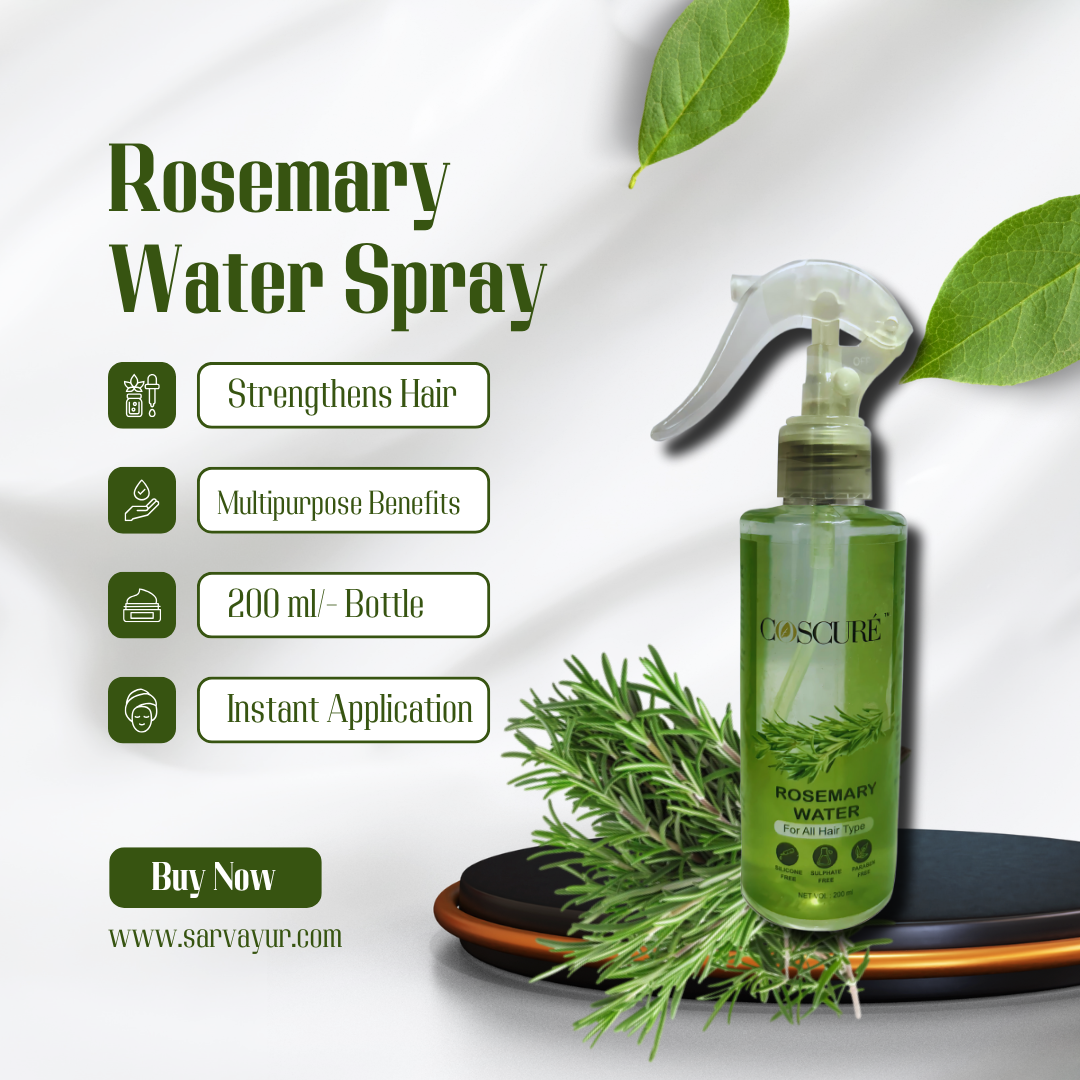 🌿100% Original Rosemary Water Spray for Hair Growth 200ml 😍BUY 1 GET 1 FREE😍